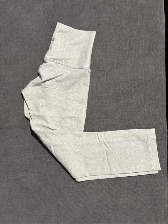 lululemon athletica Pants - lululemon athletica Light Gray Paisley-Print Joggers